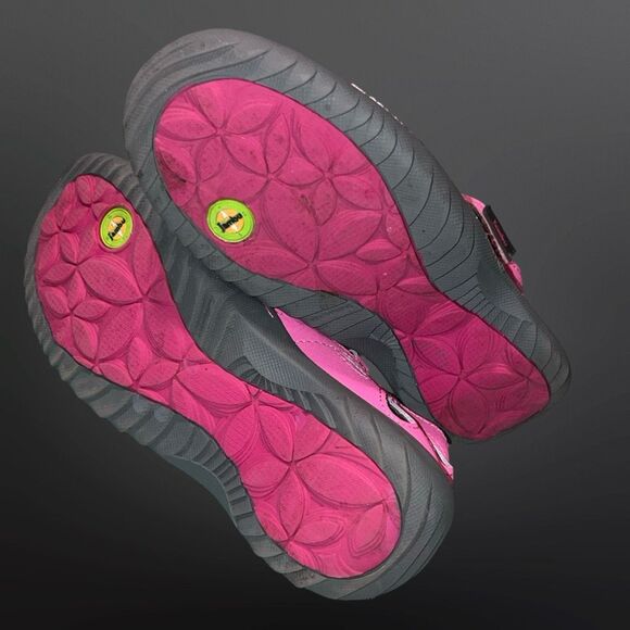 Little Kids Jambu Blossom Pink Outdoor Mary Jane Comfort Sneaker Size 2 - Picture 4 of 6